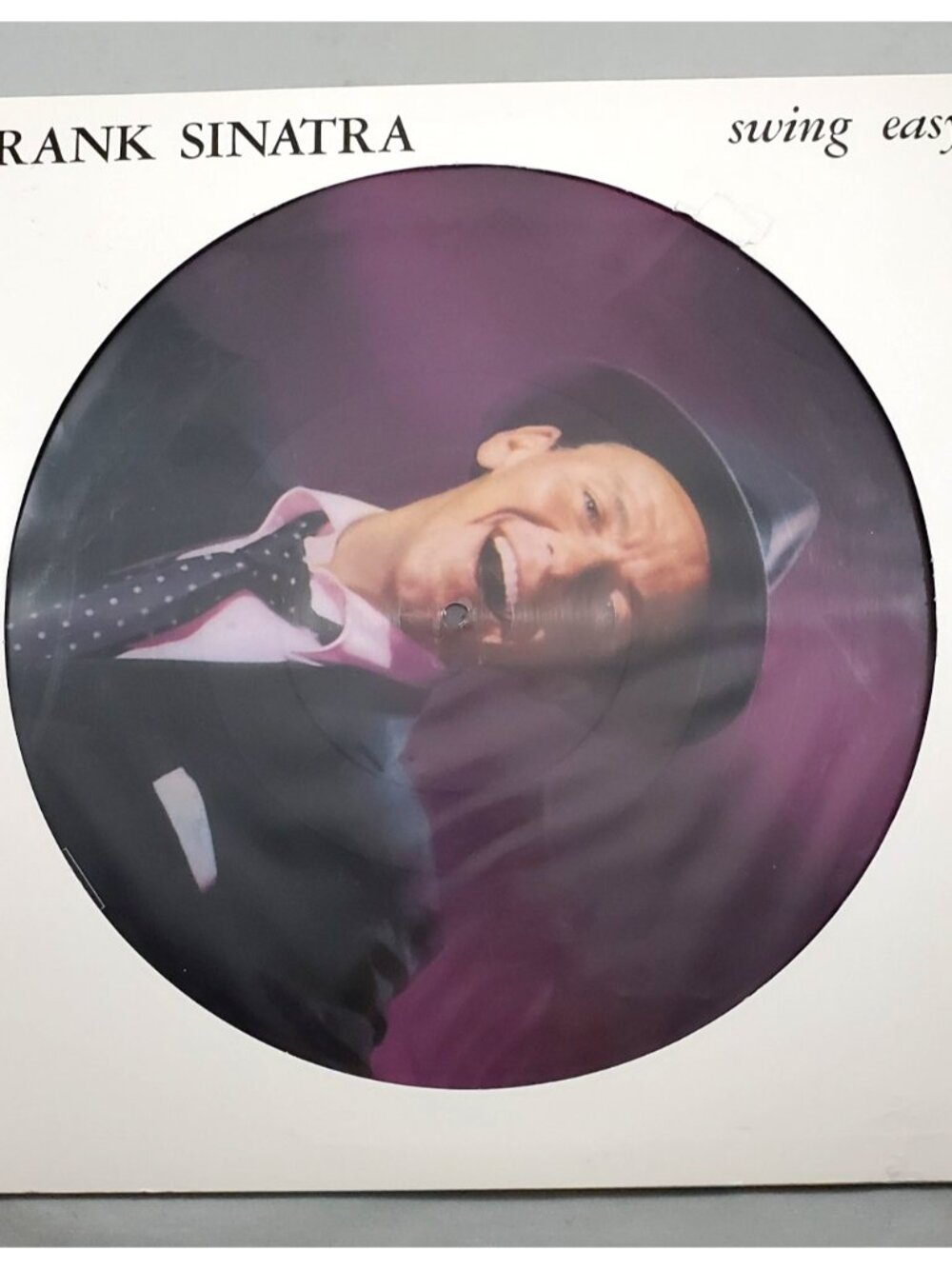 Frank Sinatra Swing Easy Vinyl Picture Record Europe DOL 2017 Reissue LP